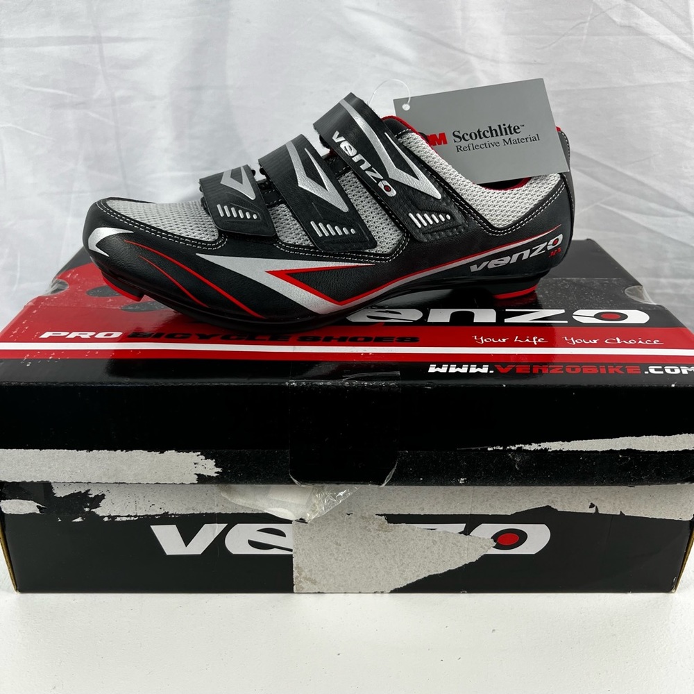 Venzo Road Bike For Shimano SPD SL Look Cycling Bicycle  Size US 6.5/8
